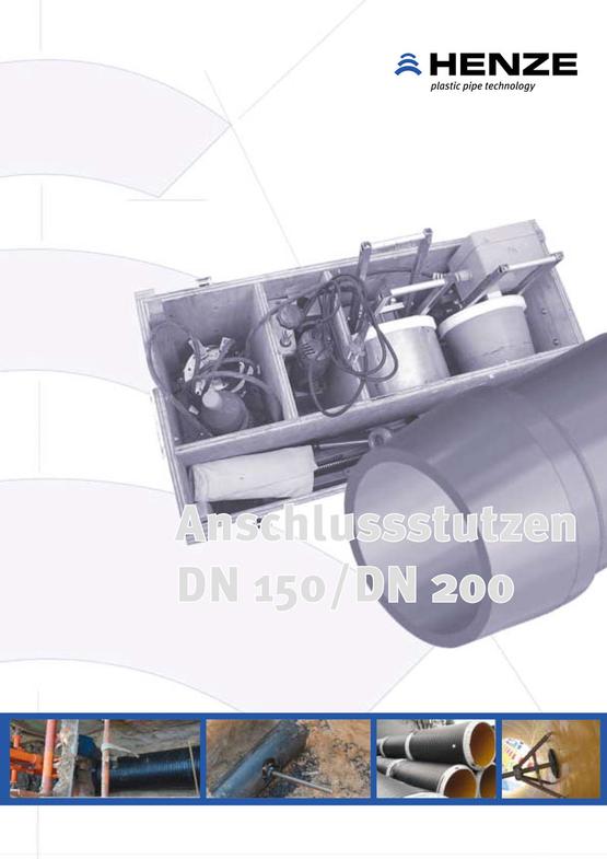Abwassertechnik - HENZE-Anschluss-Stutzen