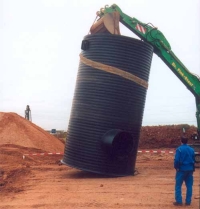 Abwassertechnik - Drosselschacht