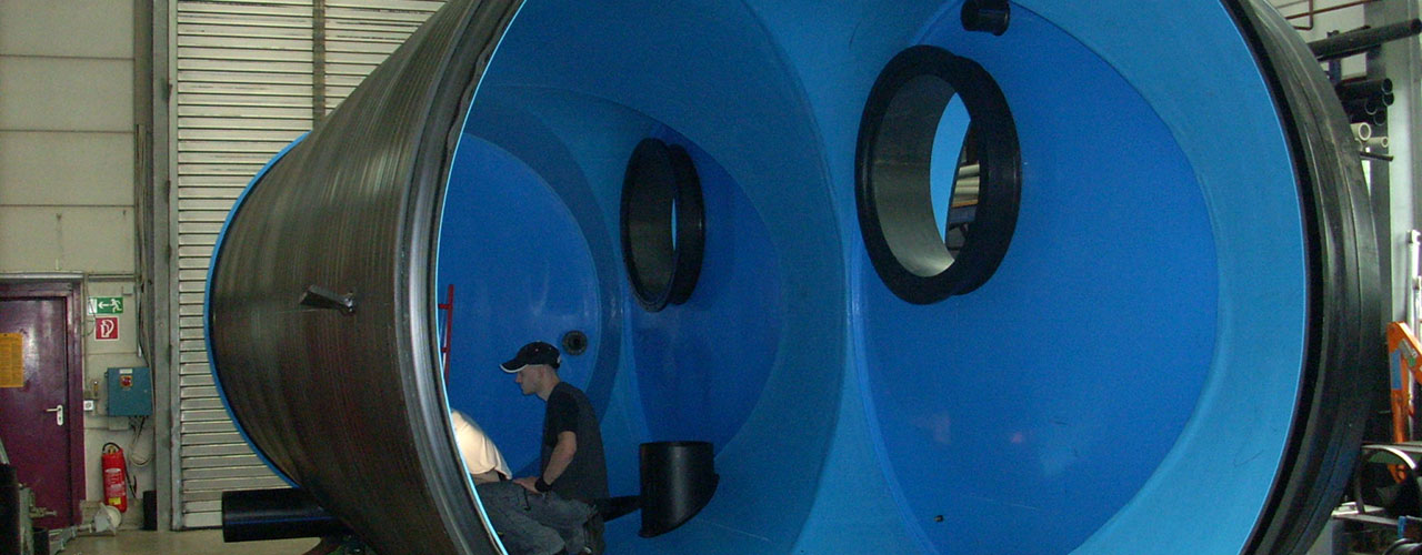 Trockenkammer blau